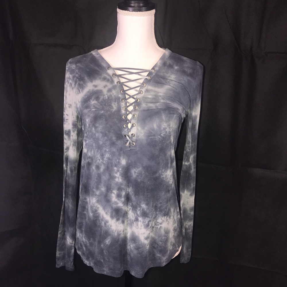 American Eagle Soft and Sexy LaceUp Long Sleeve